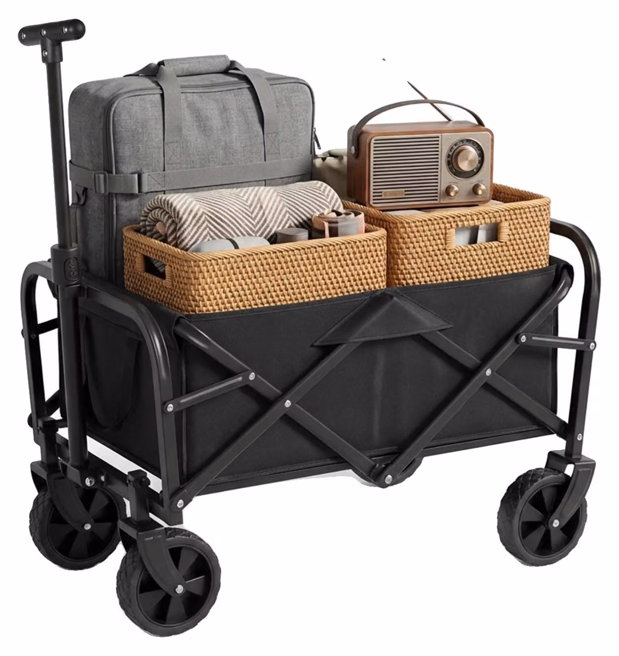 Camper, design leggero, costruzione robusta, colore nero