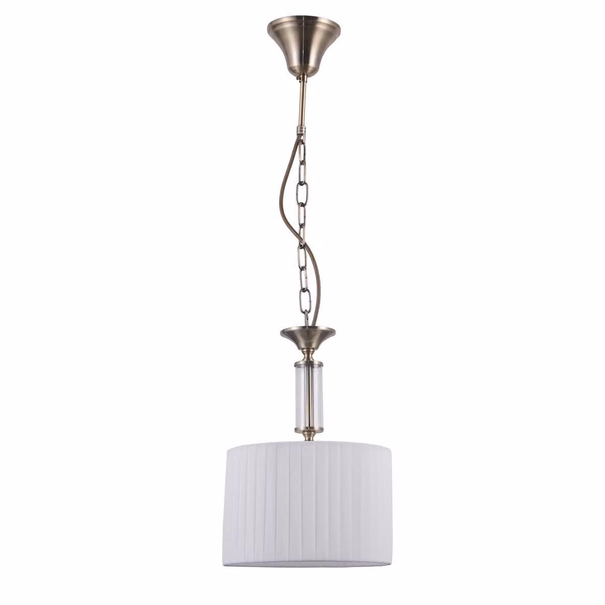 Italux Ferlena, lampada a sospensione classica in bronzo PND-28343-1