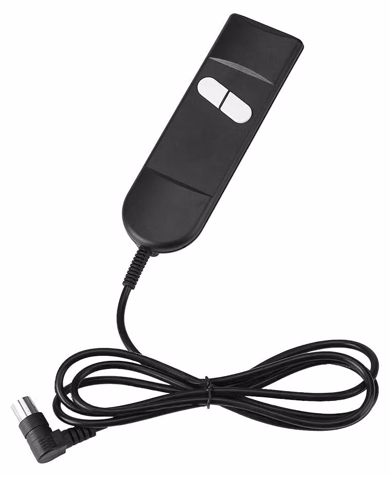 Telecomando per poltrone, controller a 2 tasti, con 5 poli, per poltrone reclinabili