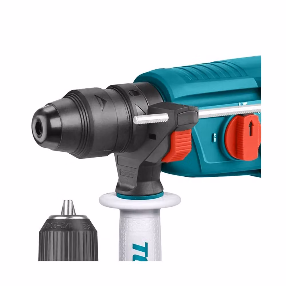 Martello tassellatore e scalpellatore SDS-Plus Total con mandrino da 800W TOTTH308268-2 – 2