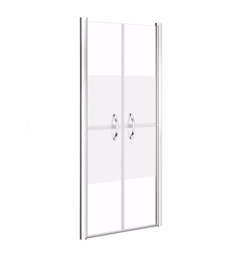 Porta per Doccia vidaXL in Vetro ESG Semi-Satinato, L: 71 cm, H: 190 cm – 2
