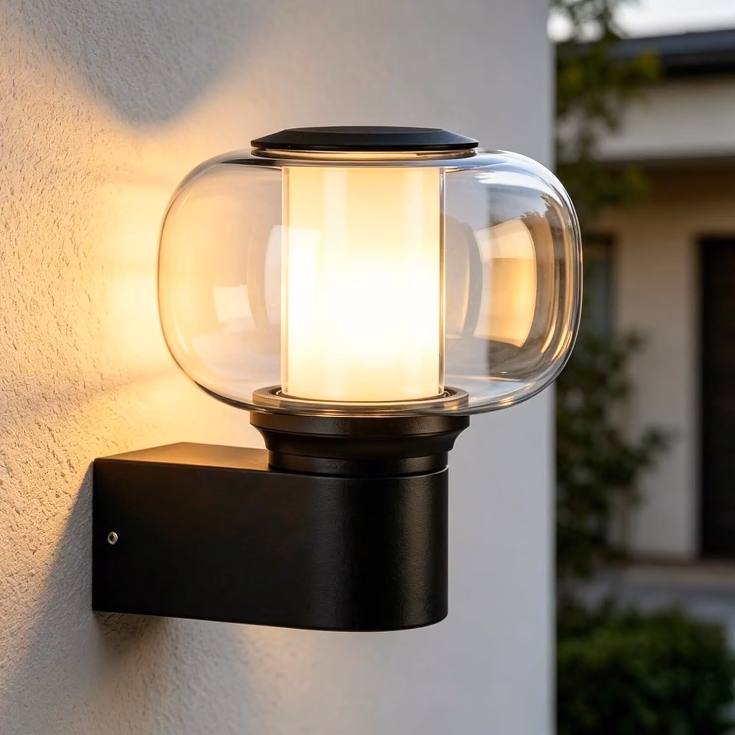 ZMH LED LuceMuroEsterna E27 IP65 resistente agli agenti atmosferici LampadaFacciata LampadaTerrazzo LampadaBalcone LuceCorridoio