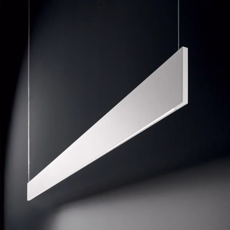 Lampada a Soffitto LED Ideal Lux Collezione STEEL 24W Luce Calda 3000K Bianco