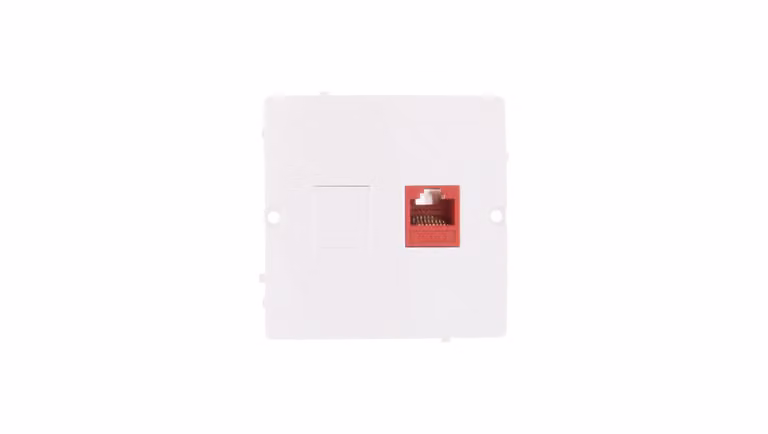 Simon Basic Presa singola per computer RJ45 cat.5e bianco BMF51.02/11