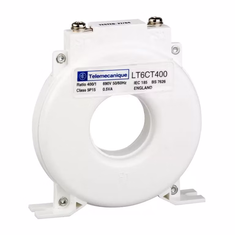 Trasformatore di corrente Schneider Electric TeSys T LT6CT, 400/1 A, precisione: classe 5p LT6CT4001