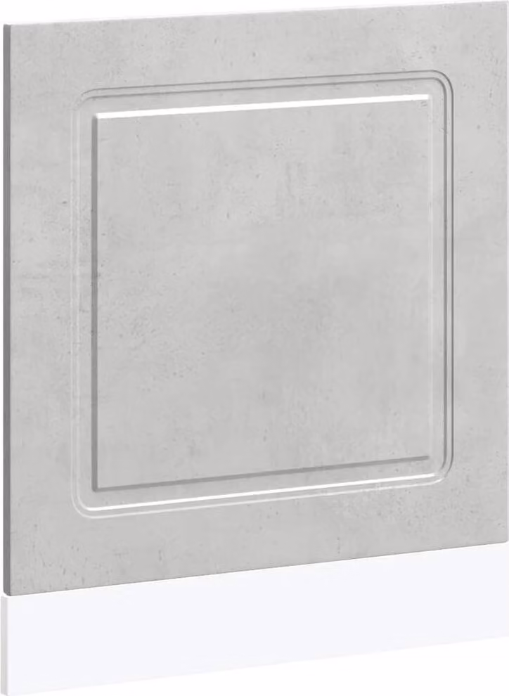 Pannello Lavastoviglie Kalmar Grigio Cemento 60x1,5x57 cm