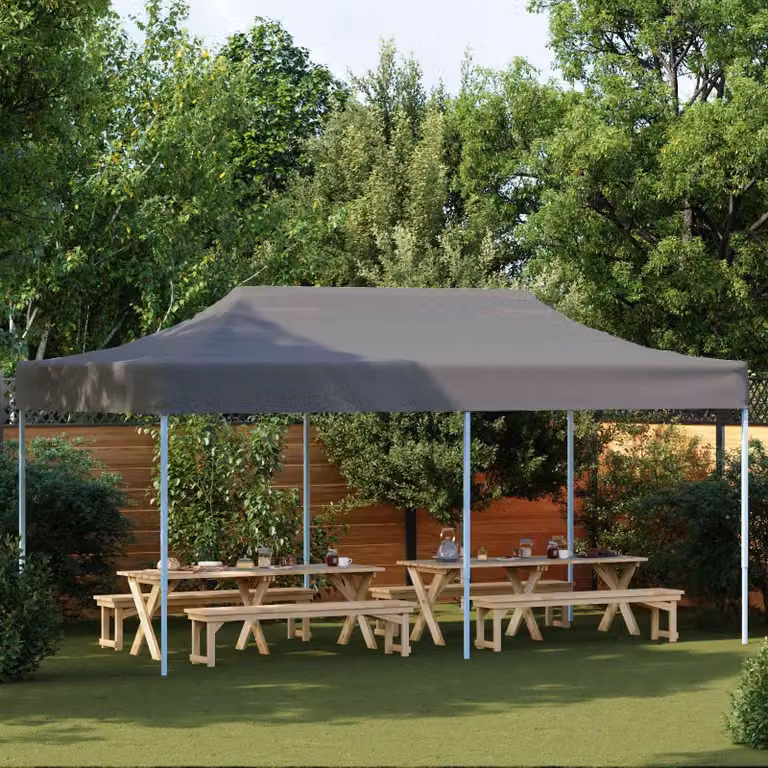 Maison Exclusive - Tenda per feste, dimensioni 291 x 580 x 315 cm, colore antracite, tessuto Oxford