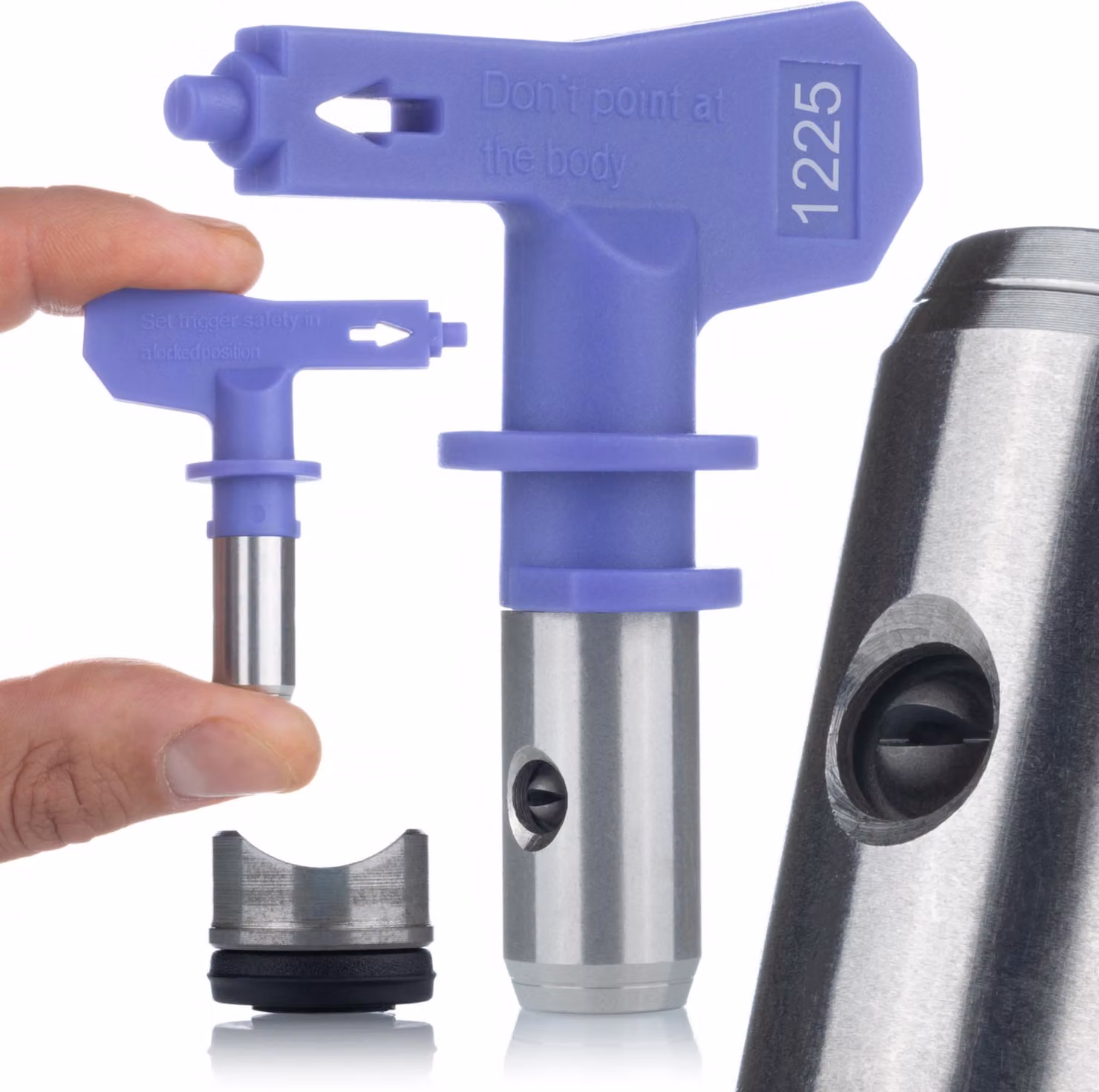 Ugello per verniciatura Rosfix FieldMax 1225 (grigio) per spruzzatori airless