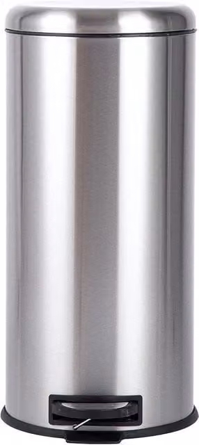 Emiciclo in acciaio inossidabile cilindrico da 30 litri con rivestimento in gomma