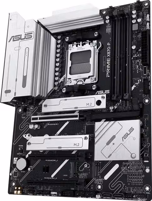 Scheda Madre ASUS PRIME X870-P ATX con Socket AM5 e supporto DDR5, Colore Nero – 1