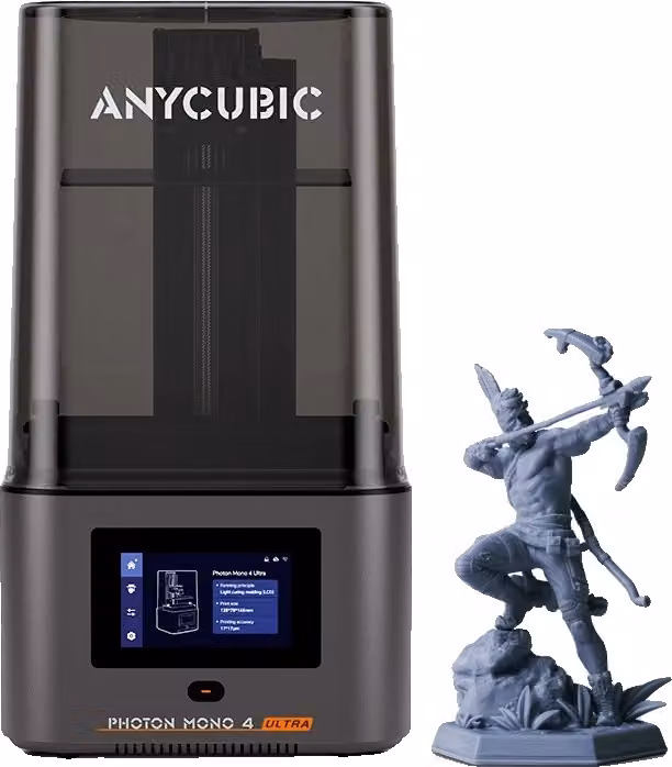 stampante 3D, 10K ad alta precisione, schermo monocromatico da 7", Photon Mono 4 Ultra