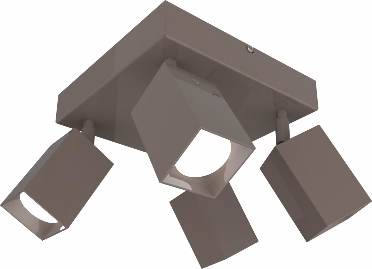 Brick Q Lampada Da Soffitto X4 Monocolore Lucida