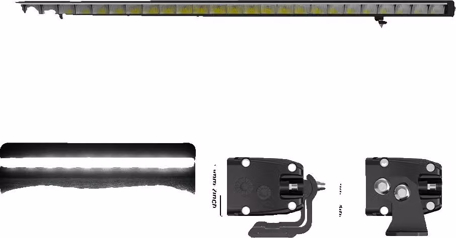 Striscia luminosa a LED, temperatura di colore 6500K, grado di protezione IP68, 52 pollici