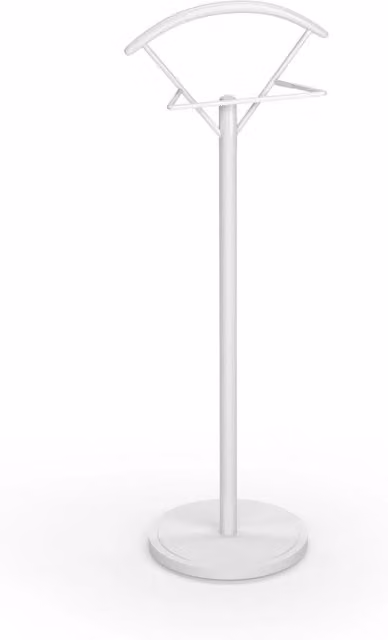 Servomuto Herdasa in legno di faggio e metallo bianco L: 117 cm, P: 42 cm, H: 34 cm