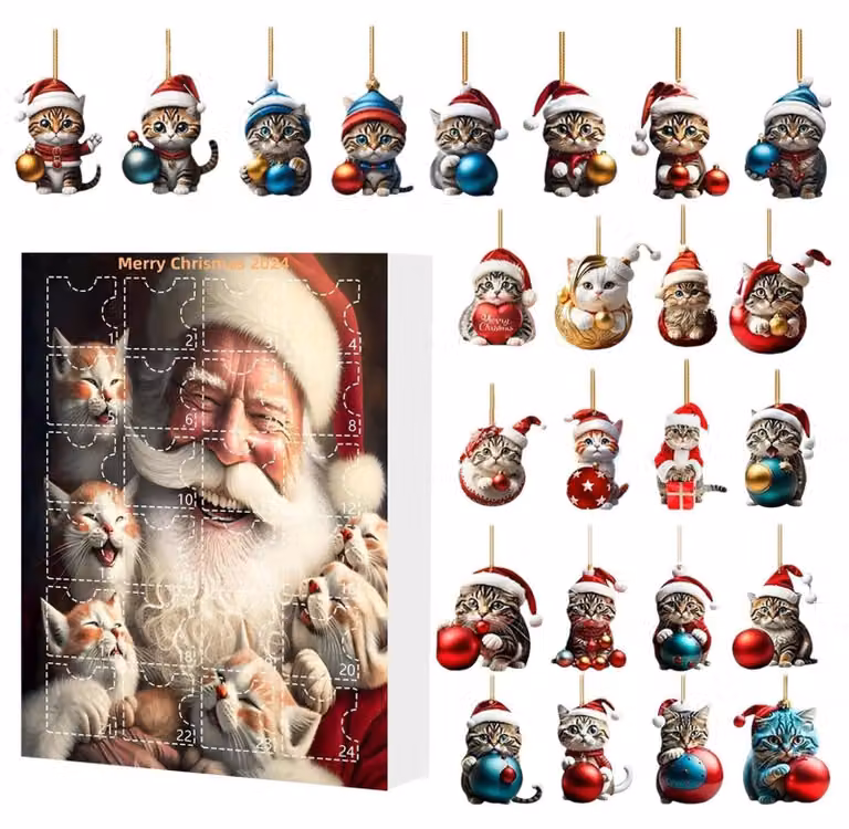 Calendario dell'Avvento per gatti (2024)