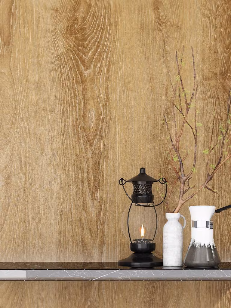Omgoods - Pellicola adesiva per mobili - Motivo legno, 60 cm x 5 metri