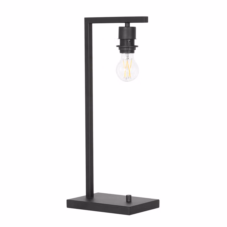 Lampada da tavolo - nero - Stang - plastica metallo - apparecchio singolo - E27 - 3332ZW - Steinhauer