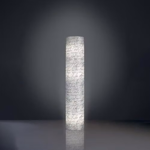 Linea Zero Lampada Da Terra 3 Luci Decolight In Polilux Grafia Made In Italy