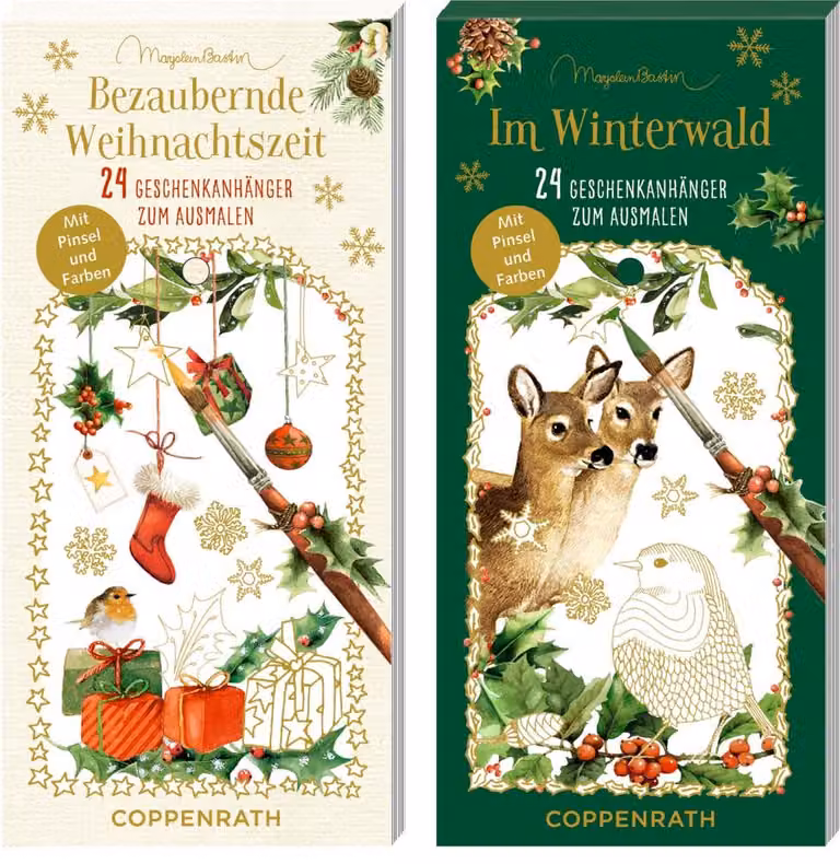 Assortimento di calendari creativi Nella foresta invernale / Incantevole tempo di Natale