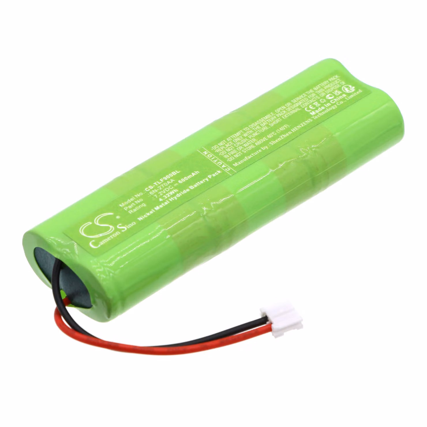 TECHTEK Batteria compatibile con [Telenot] 35 973, B+B, F1011/S, F9, FM 433 sostituisce 6N-270AA