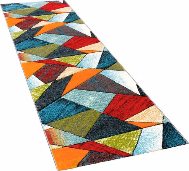 Tappeto moderno Samara multicolore L: 300 cm, P: 80 cm – 1