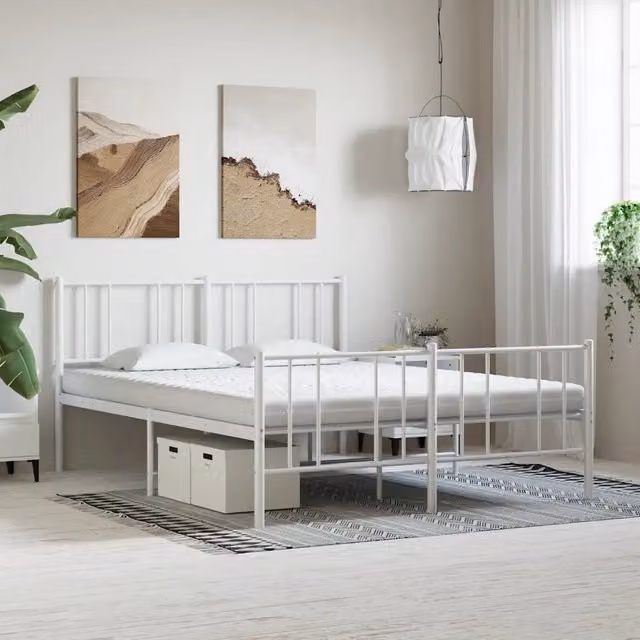 Materasso in schiuma Comfort Foam vidaXL bianco L: 200 cm, P: 210 cm