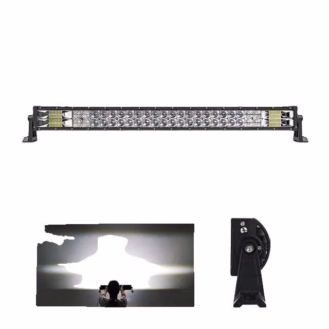 Striscia luminosa a LED, design curvo, alta potenza di uscita, 32straight senza cavo