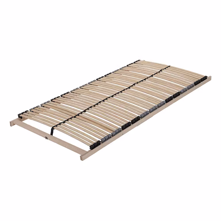 Home Deluxe - Rete a doghe MADO - 90 x 200 cm, 7 zone reclinabili, 42 doghe a molla, regolazione della durezza, cinghia centrale - portata fino a 130 kg I Rete a doghe Rete a doghe