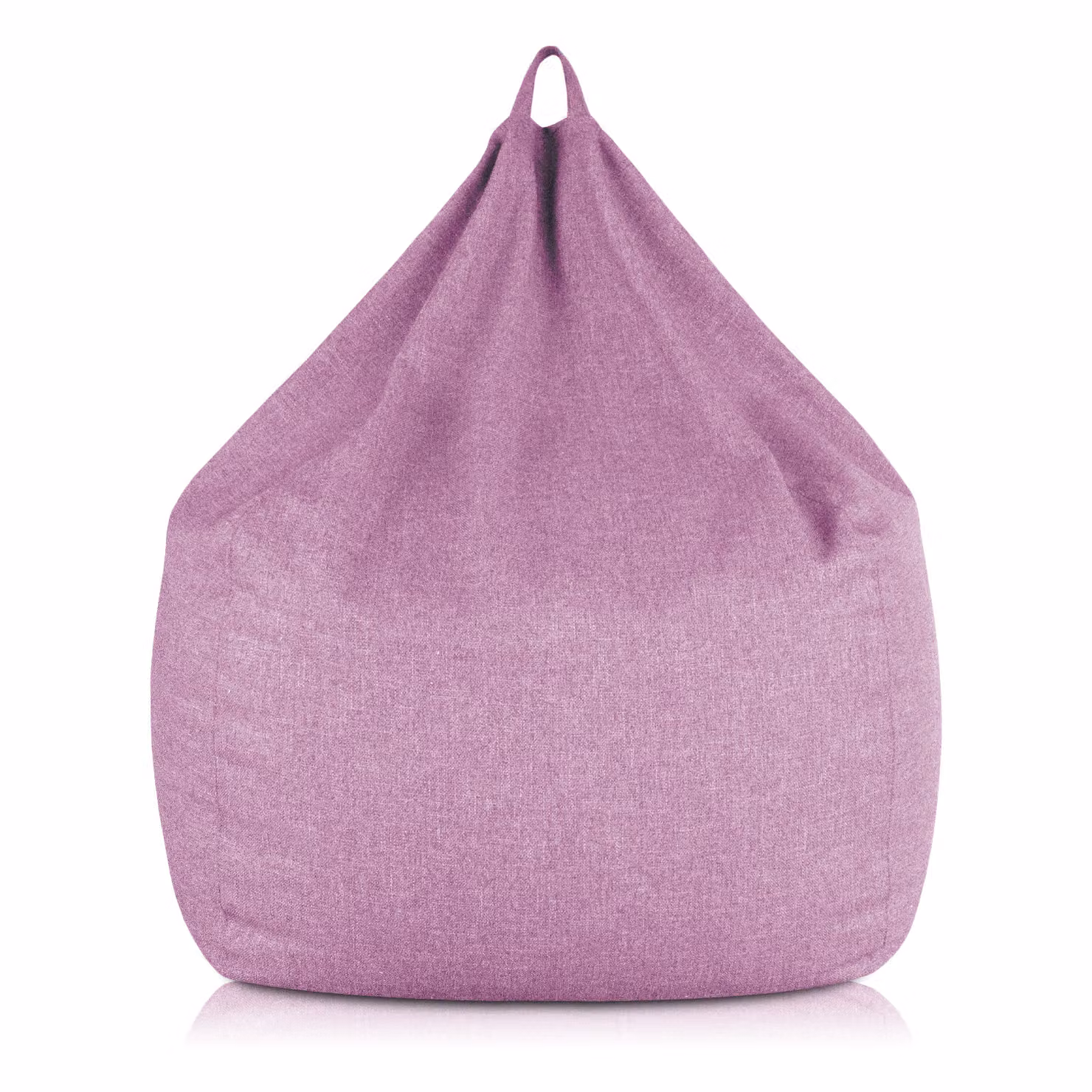 Poltrona sacco Pouf Piuma Rosa XL