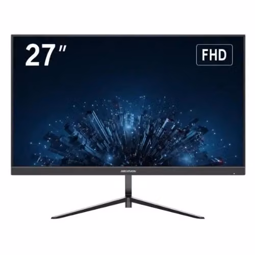 Monitor LCD Hikvision 27 pollici IPS LED Full HD 100Hz Frameless Nero HDMI VGA VESA ds-d5027f3-2p214ms – 2