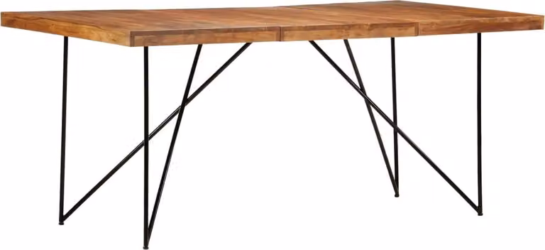 Maison Exclusive - Tavolo da pranzo 180 x 90 x 76 cm in legno massello di acacia