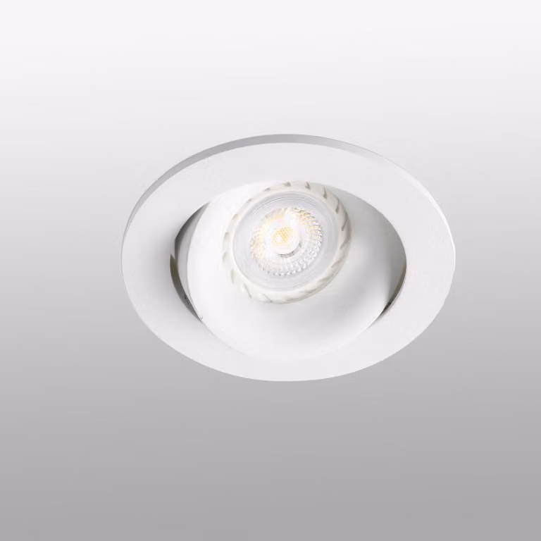 Lampada da incasso orientabile ARGÓN GU10 Bianco