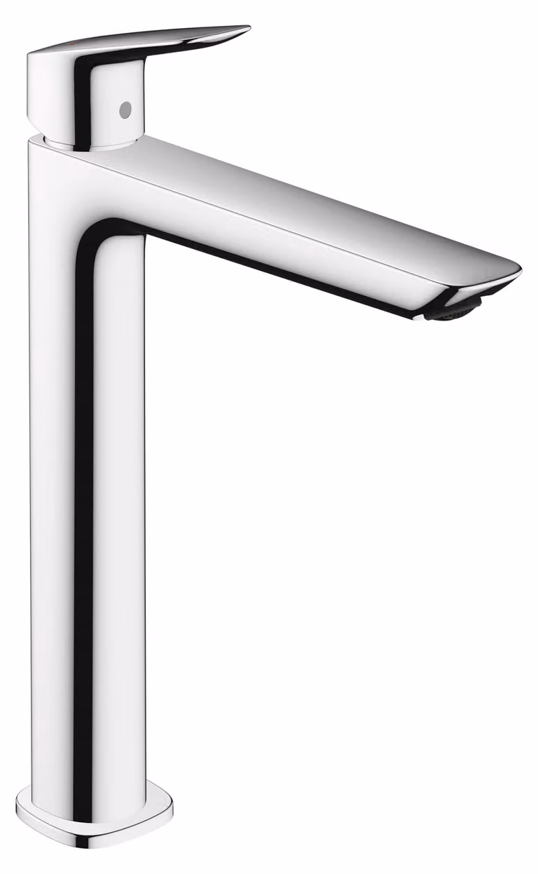 1-Rubinetto per lavabo da incasso, cromo, altezza 12 pollici, portata 1,2 galloni al minuto, serie Logis Fine