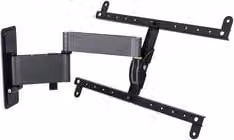 Supporto per monitor e TV da parete ERARD Exo 600TW3 Black con attacco VESA 600 x 400 mm e portata fino a 35 kg