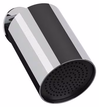 Herzbach LIVING SPA, doccia a parete a pioggia, modello SPOT, 102x136 mm, finitura monocromatica