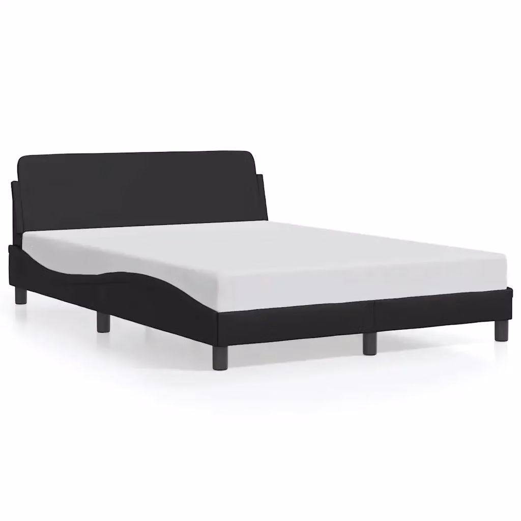 Giroletto Dover vidaXL in similpelle nero L/P/H: 140 x 190 x 145 cm – 2