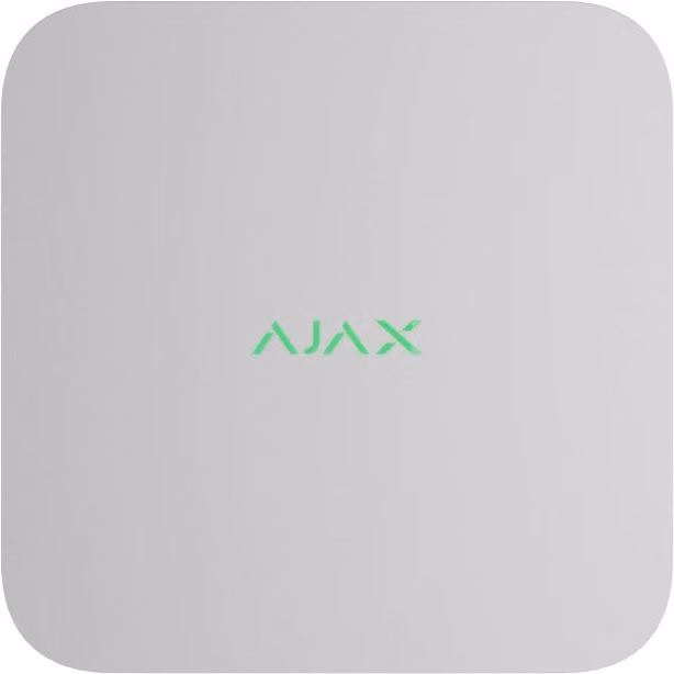 Ajax NVR 16 canali registratore video bianco