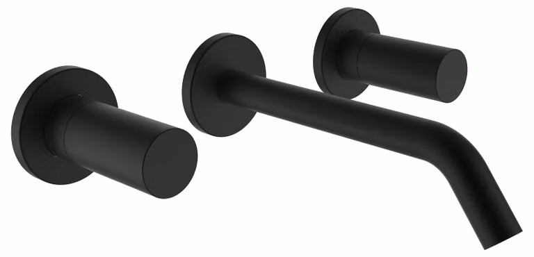 LAUFEN Kartell Mitigeur de lavabo à encastrer à 2 poignées, bec fixe, saillie 175 mm, H3123360811201, H3123360811201