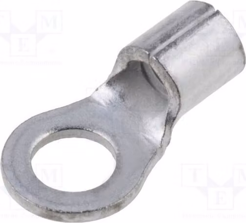 5 connettori a crimpare: ad anello M3,5, per cavi isolati 34120, sezione 1,25÷2 mm²