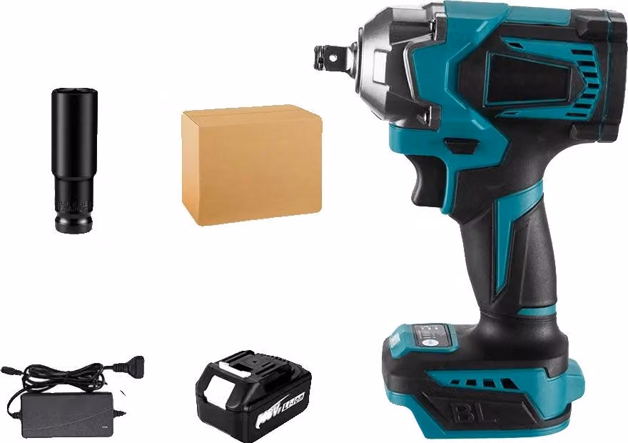 Avvitatore a impulsi, coppia 1200 N·m, controllo a 8 velocità, 1 batteria, UE