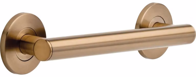 Maniglia moderna da 30 cm, montaggio a scomparsa, finitura bronzo champagne
