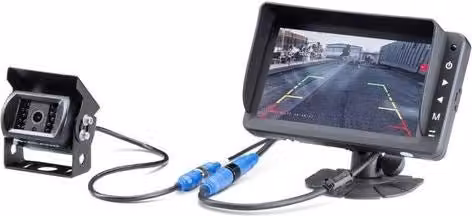 Dash cam e monitor Midland Truck Guardian C1617 cablata colore nero