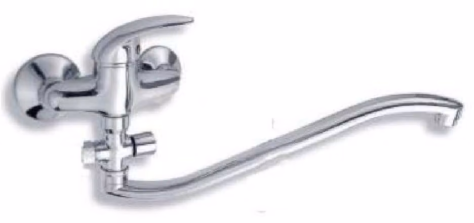 Miscelatore a pannello Novaservis senza accessori 100 mm Metalia 55 cromato 55033/1.0