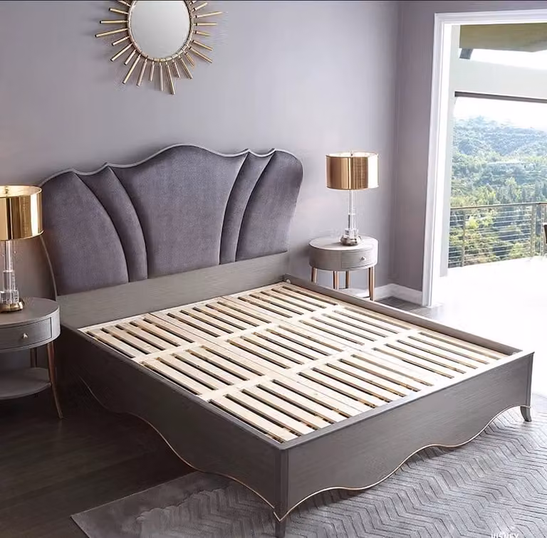 Design Textil Bett Luxus Polster Betten Doppel Modernes Ehe 180x200 Moderne
