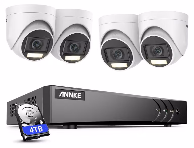 Sistema di videosorveglianza 3K - Telecamera di sicurezza - Telecamera CCTV - Telecamera di sorveglianza - Telecamera di controllo