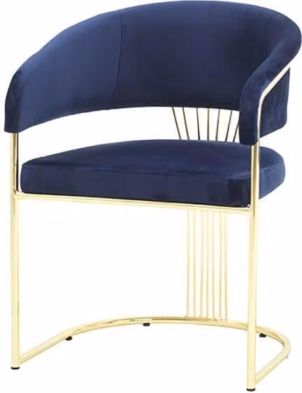Esszimmer Modernen Stuhl Blau Luxus Designen Lehnstühle Möbel Lehnstuhl
