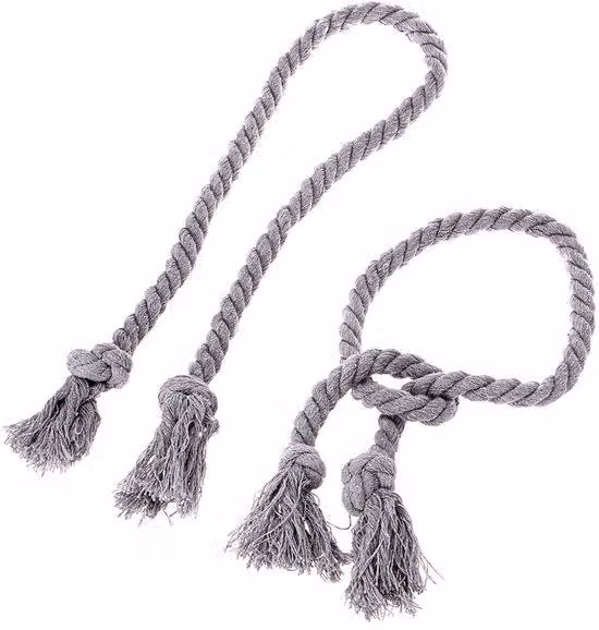 Portascope in cotone con motivi floreali rustici - Stile retrò - Decorazione semplice con nastri