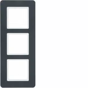 Frame triplo ant/summit - Frame 3-gang antracite 10136186