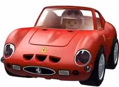 Playmobil Ferrari 250 GTO Rossa con 29 pezzi