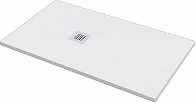PIATTO DOCCIA STONE RETTANGOLARE 70X120 BIANCO OPACO ERCOS